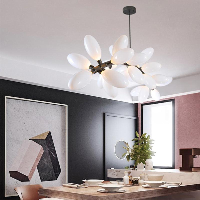 Fashion Grape Artistic Linear Chandelier-Meet Lighting