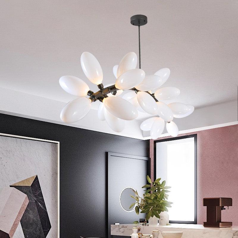 Fashion Grape Artistic Linear Chandelier-MEET LIGHTING