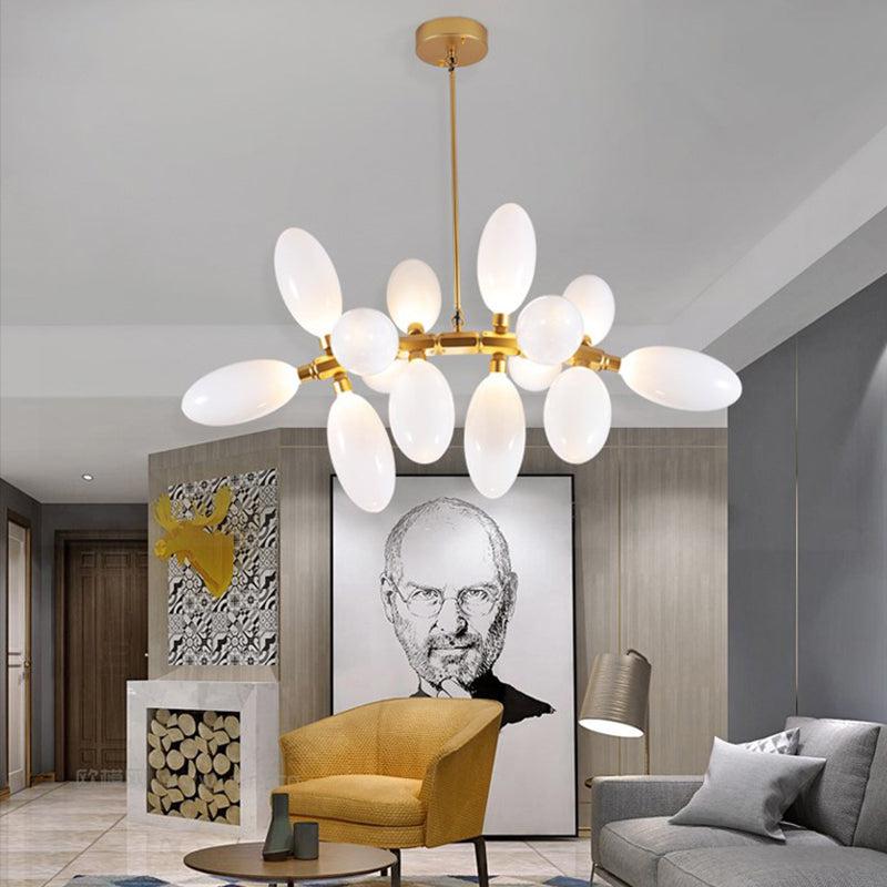 Fashion Grape Artistic Linear Chandelier-MEET LIGHTING