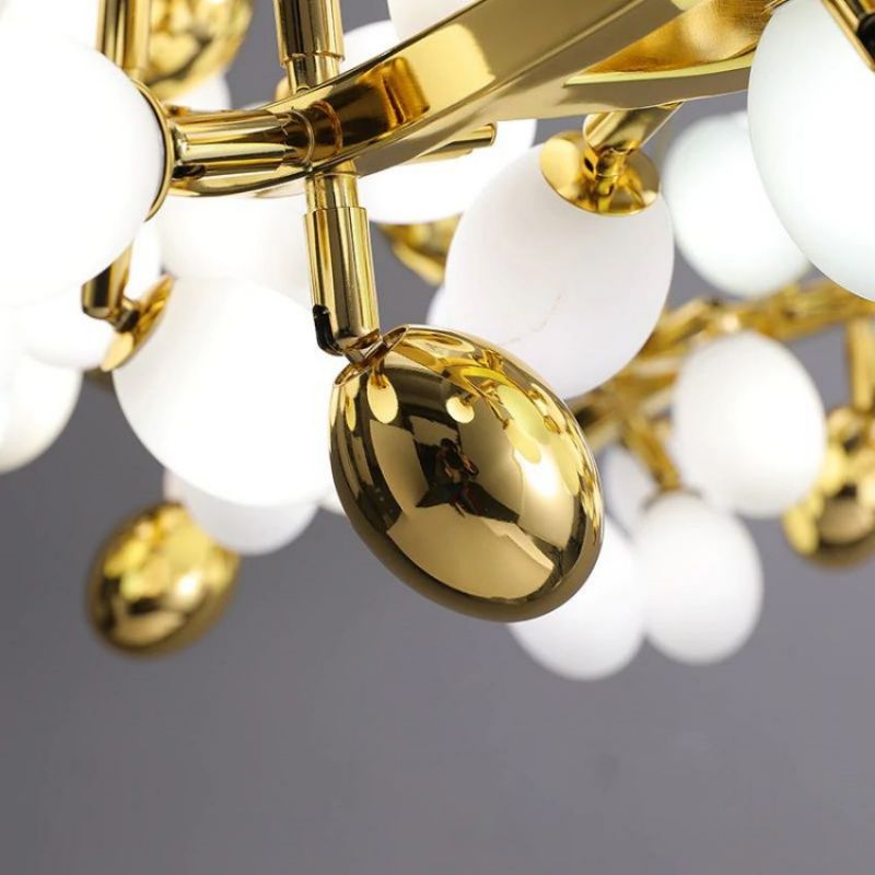 Fashion Grape Circle Branch Chandelier-MEET LIGHTING