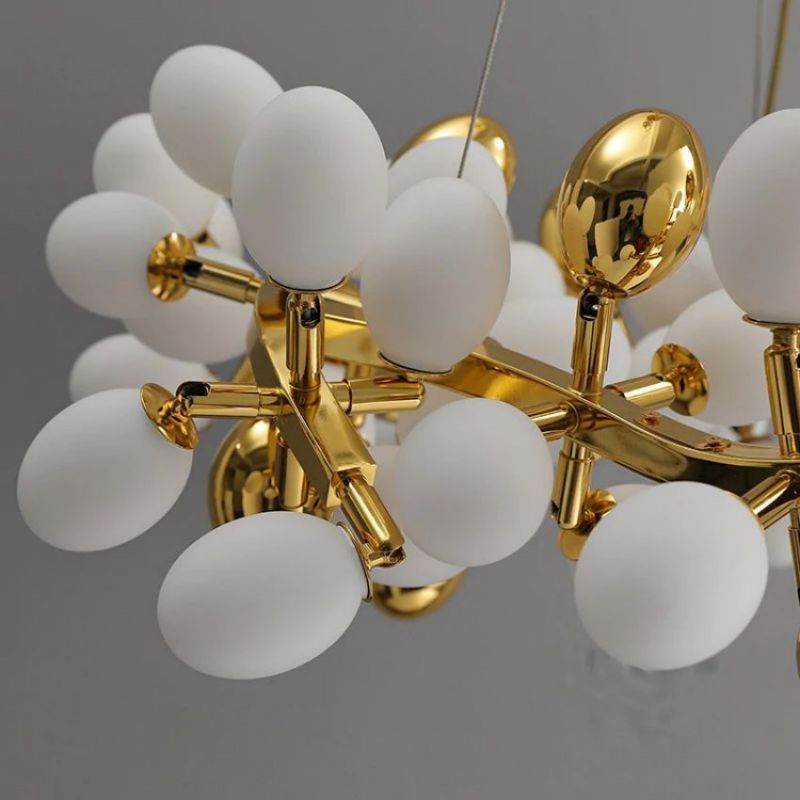 Fashion Grape Circle Branch Chandelier-MEET LIGHTING
