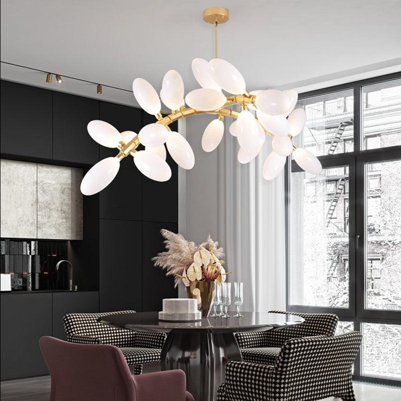 Fashion Grape Linear Chandelier 57" L-Meet Lighting