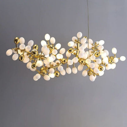 Fashion Grape Linear Chandelier-Meet Lighting