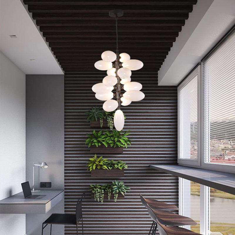 Fashion Vertical Long Grape Chandelier-Meet Lighting