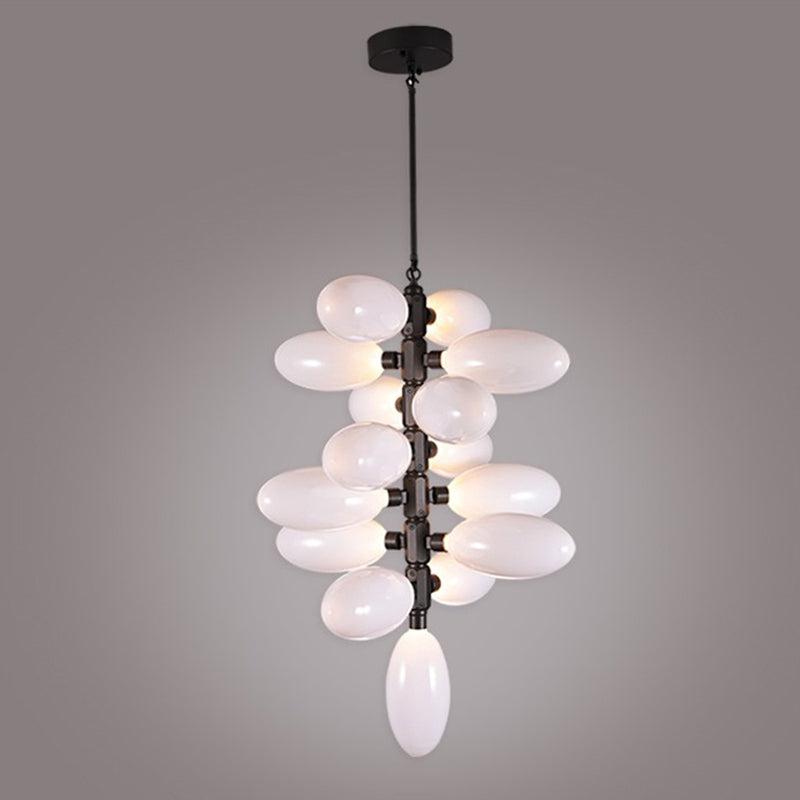 Fashion Vertical Long Grape Chandelier-Meet Lighting