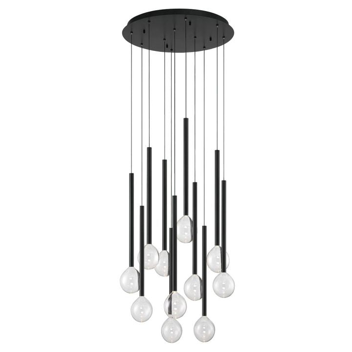 Fauna Round LED Chandelier-Meet Lighting