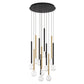 Fauna Round LED Chandelier-Meet Lighting