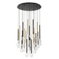 Fauna Round LED Chandelier-Meet Lighting