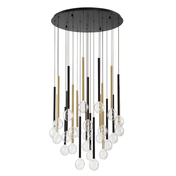 Fauna Round LED Chandelier-Meet Lighting