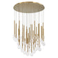 Fauna Round LED Chandelier-Meet Lighting