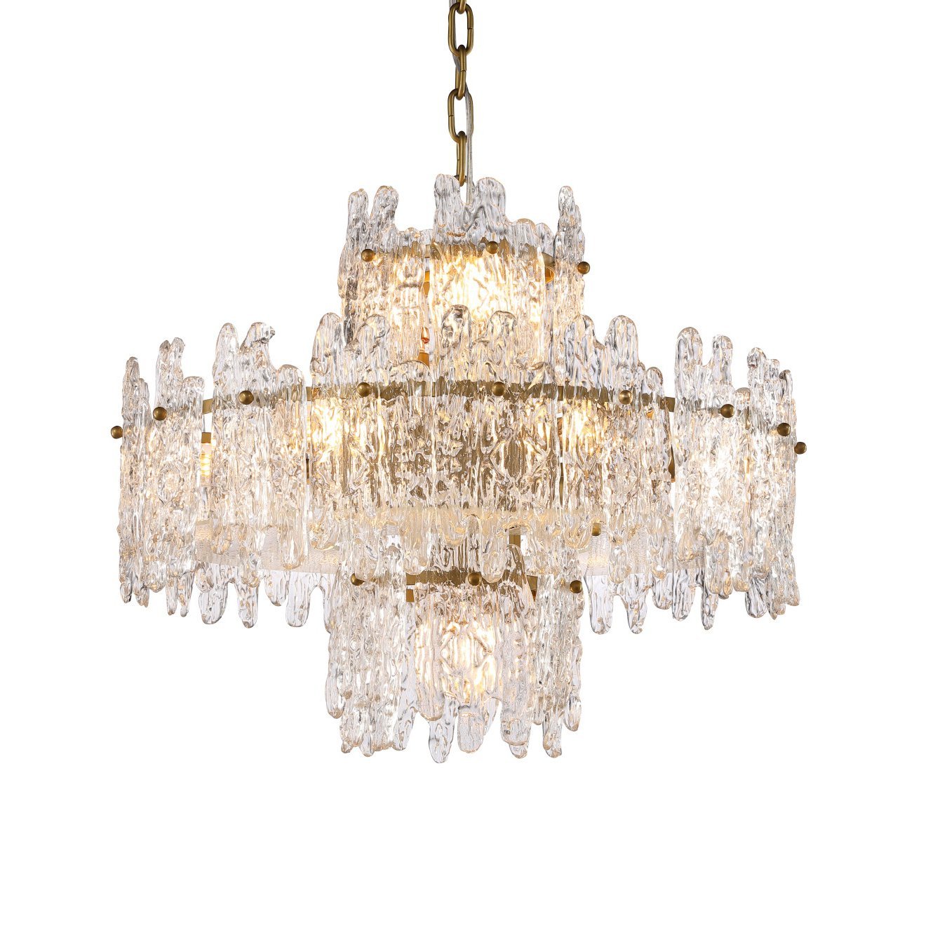 Faust Tiered Round Chandelier A-Meet Lighting