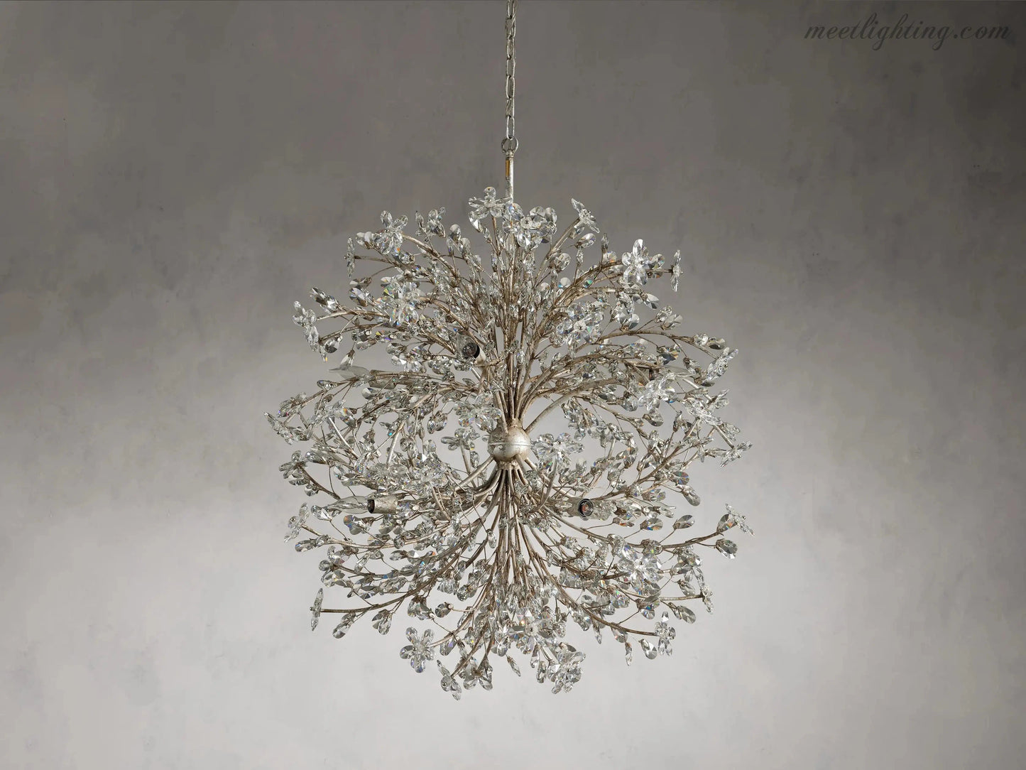 Fiore 8-Light Round Chandelier-Meet Lighting