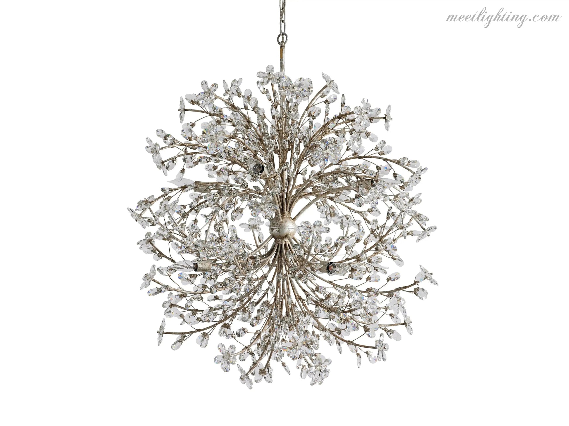 Fiore 8-Light Round Chandelier-Meet Lighting