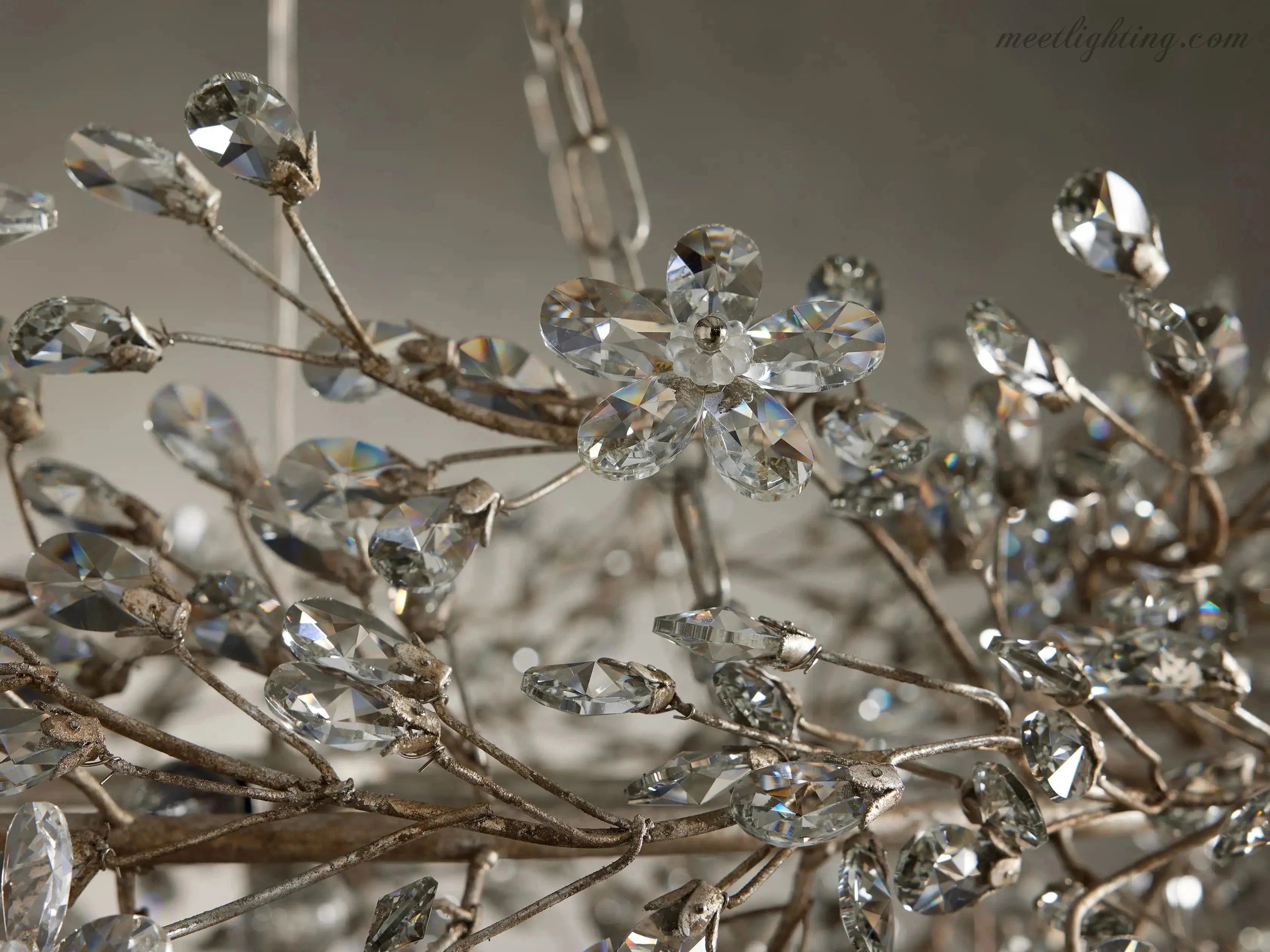 Fiore Crown Chandelier-MEET LIGHTING