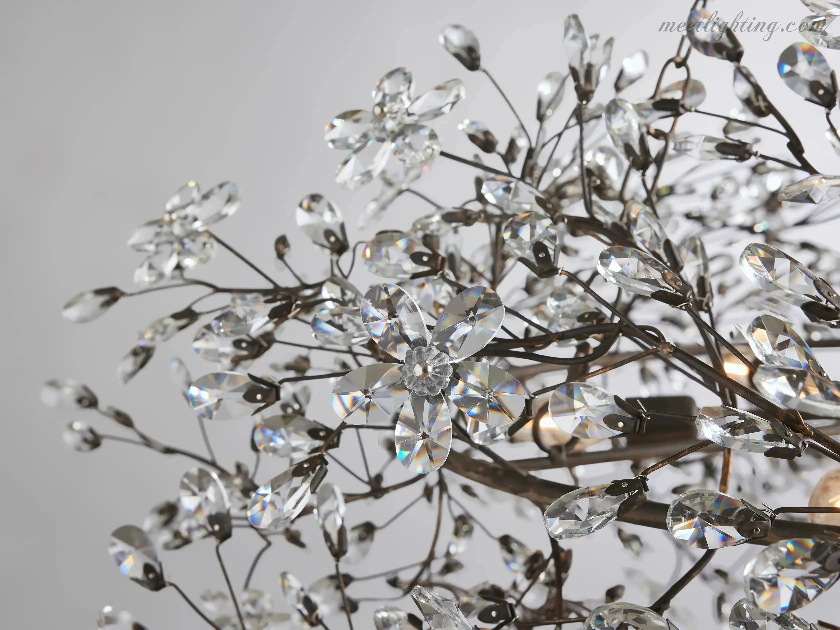 Fiore Crown Chandelier-MEET LIGHTING