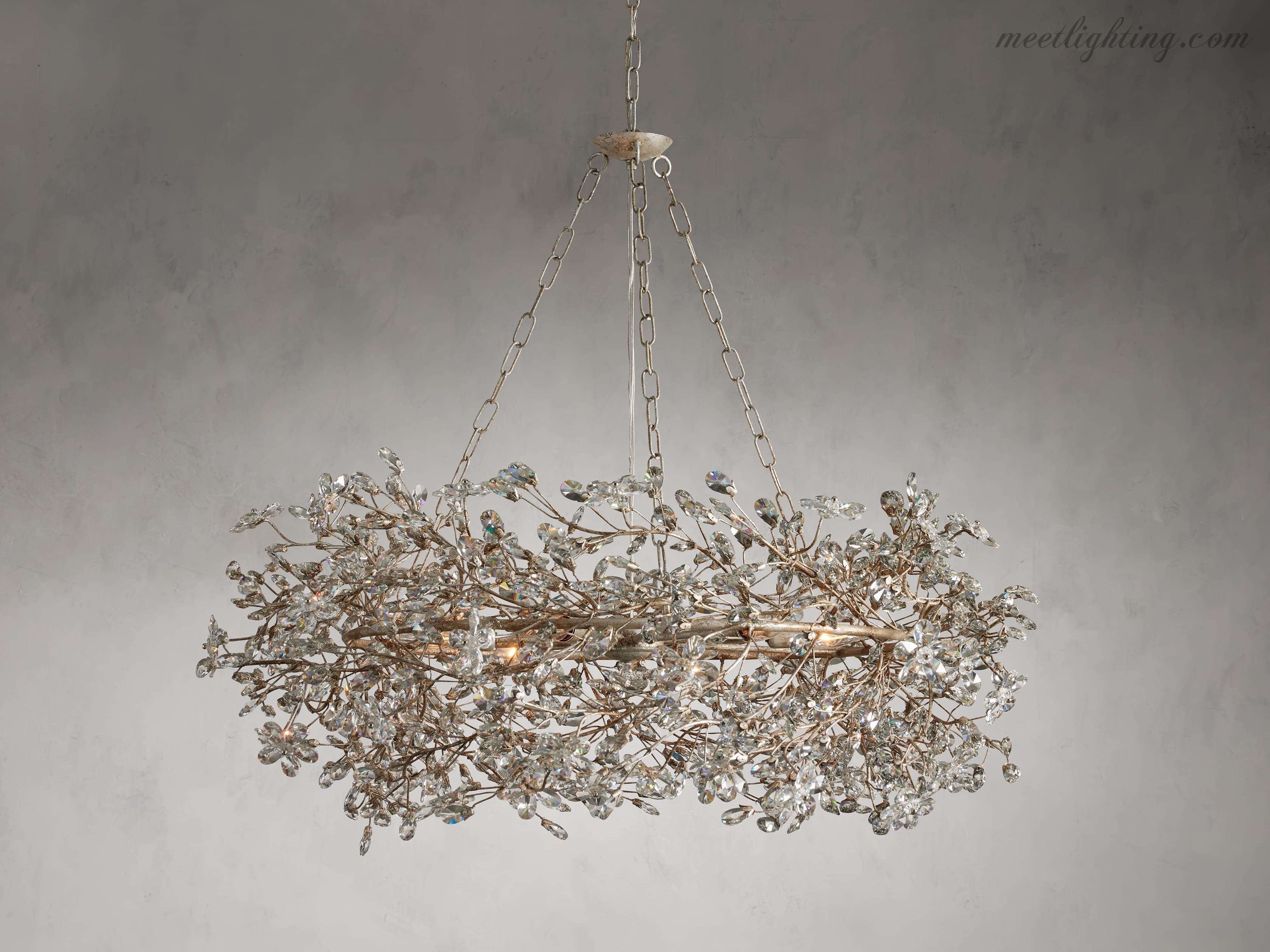 Fiore Crown Chandelier-MEET LIGHTING