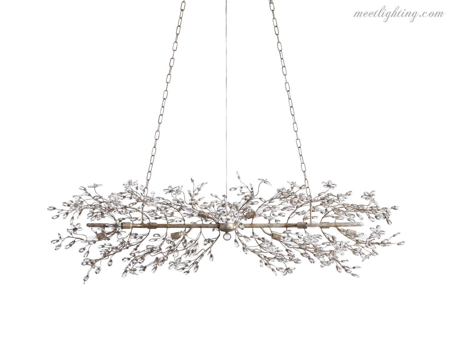 Fiore Linear Chandelier-Meet Lighting