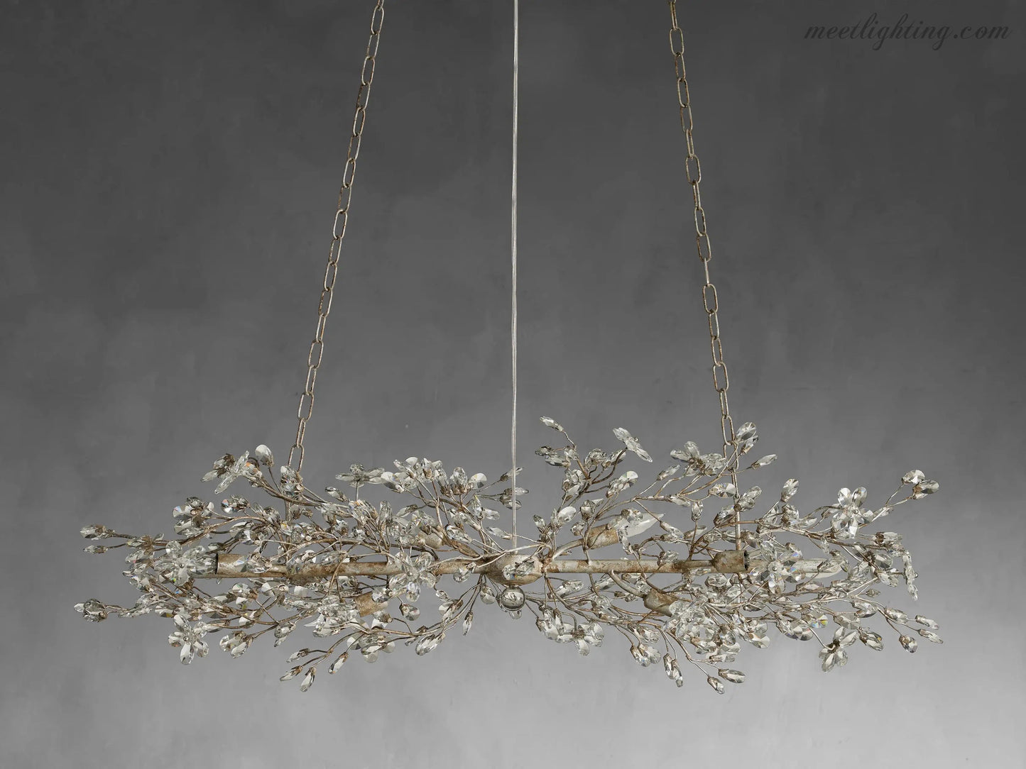 Fiore Linear Chandelier-Meet Lighting