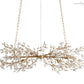 Fiore Linear Chandelier-Meet Lighting