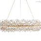 Fiore Oval Chandelier-Meet Lighting