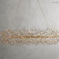 Fiore Oval Chandelier-Meet Lighting