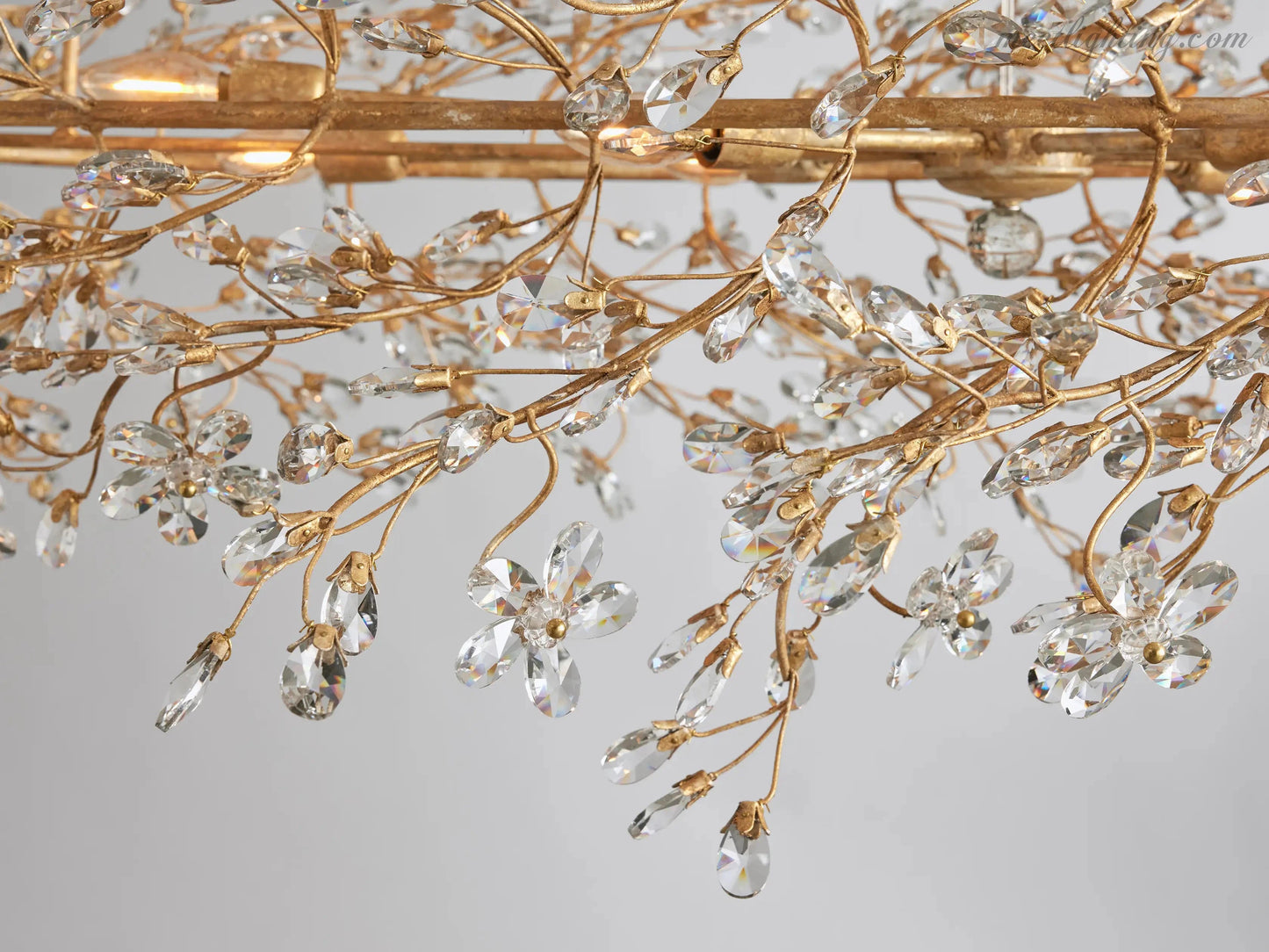 Fiore Oval Chandelier-Meet Lighting