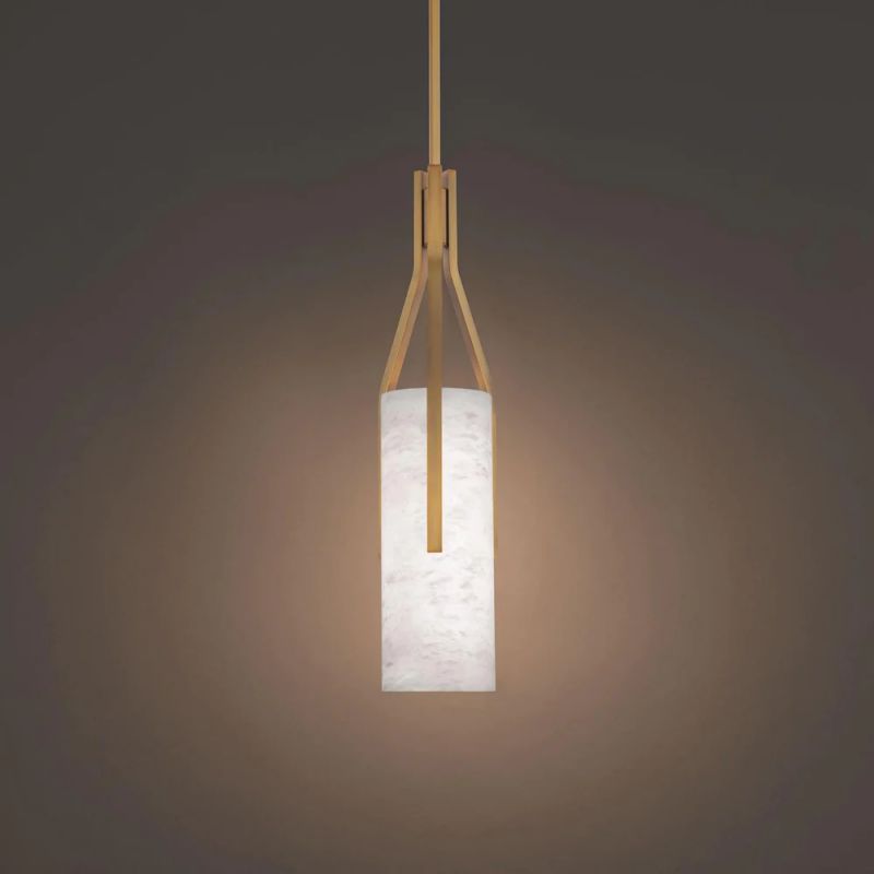 Firenze Alabaster Pendant 22"-Meet Lighting