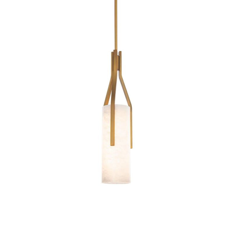 Firenze Alabaster Pendant 22"-Meet Lighting