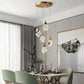 Flash Faceted Round Pendant For Dining Room-Meet Lighting