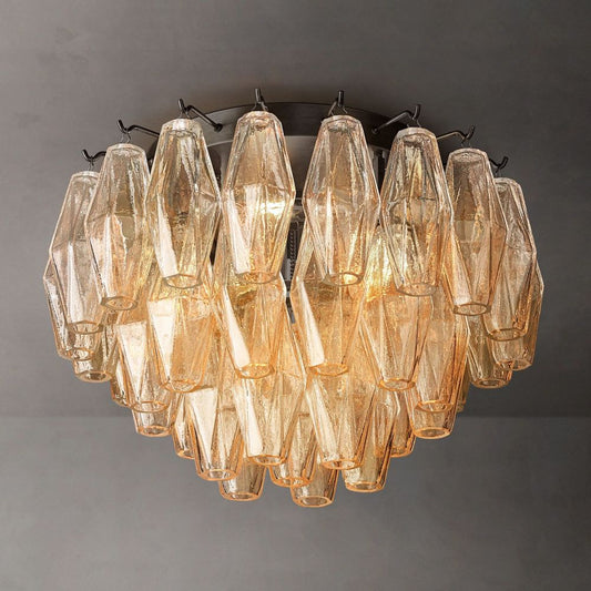 Chara Round Ceiling Chandelier 17"