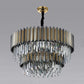 Flavian Double Tier Crystal Chandelier-Meet Lighting