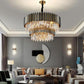 Flavian Double Tier Crystal Chandelier-Meet Lighting