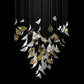 Floating Leaves Chandelier-Meet Lighting