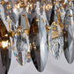 Flor Crystal Round Chandelier-Meet Lighting