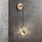 Slipe Faceted Crystal Prisms Wall Sconce (Cord)