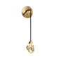 Slipe Faceted Crystal Prisms Wall Sconce (Cord)