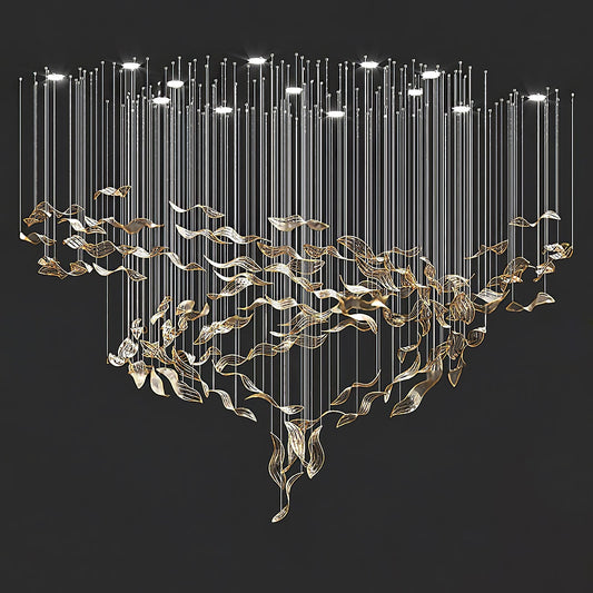 Fluttering Leaves Chandelier