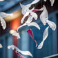 Flying Glass Feather Chandelier-Meet Lighting