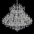 Four layers crystal Chandelier maria theresa style