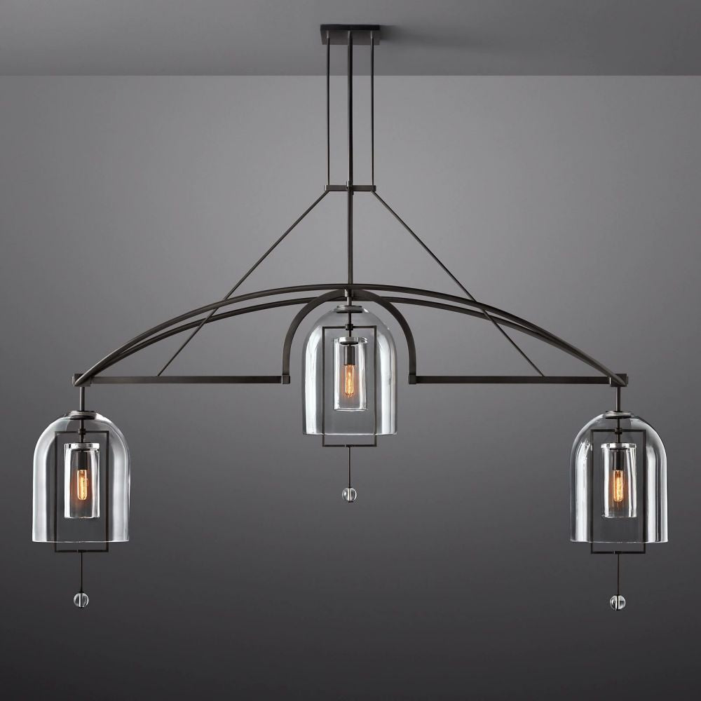 Fulcra Linear Chandelier-Meet Lighting