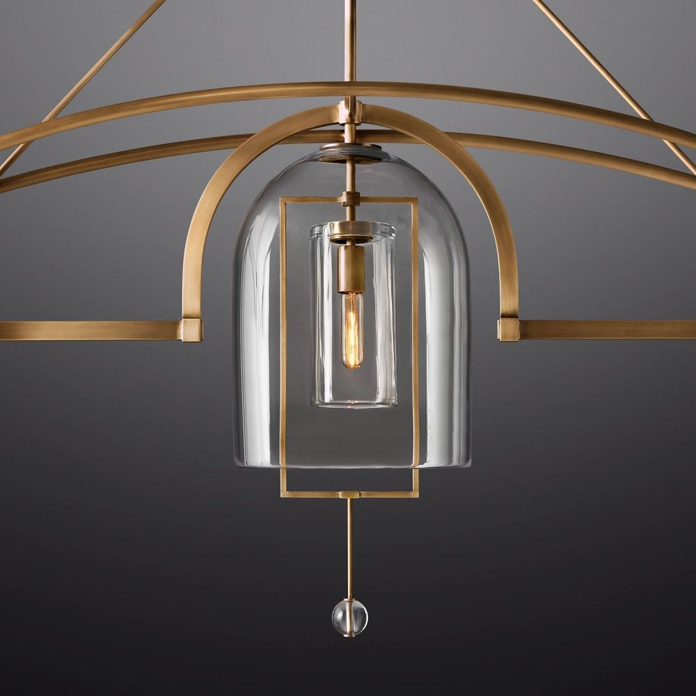 Fulcra Linear Chandelier-Meet Lighting