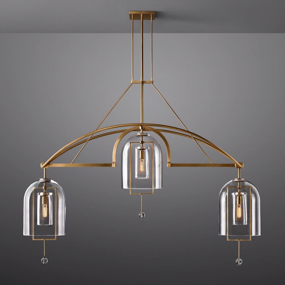 Fulcra Linear Chandelier-Meet Lighting