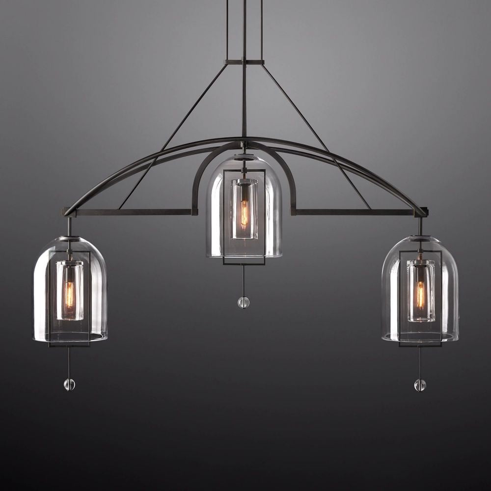 Fulcra Linear Chandelier-Meet Lighting