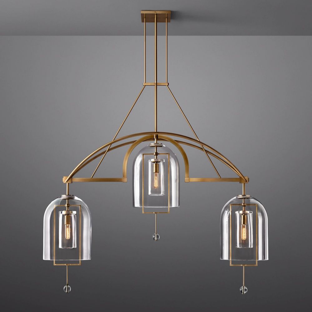 Fulcra Linear Chandelier-Meet Lighting