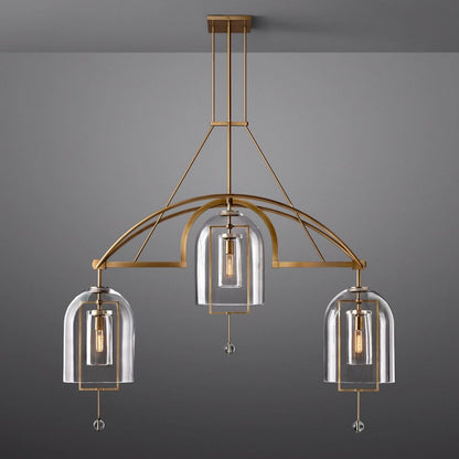 Fulcra Linear Chandelier-Meet Lighting