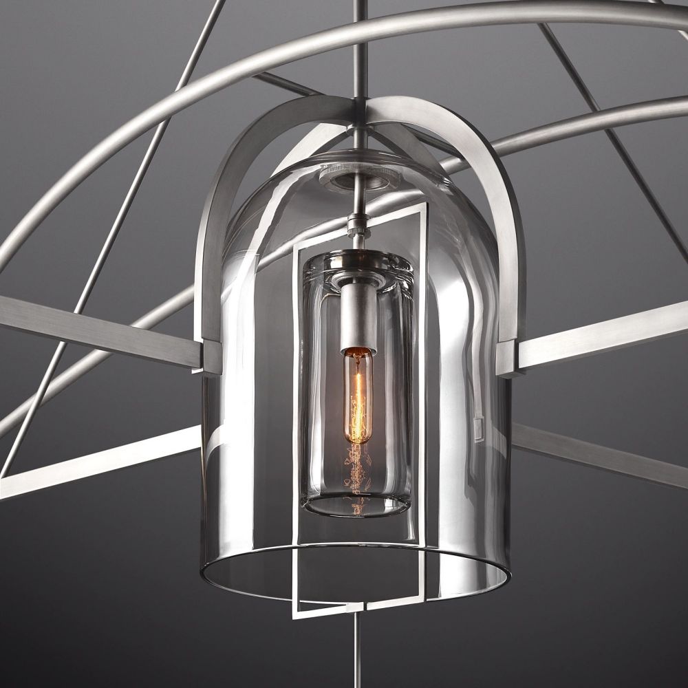 Fulcra Round Chandelier-Meet Lighting