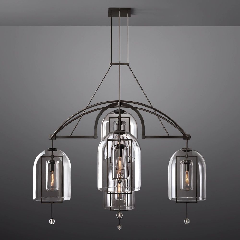 Fulcra Round Chandelier-Meet Lighting