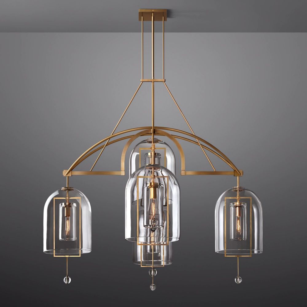 Fulcra Round Chandelier-Meet Lighting