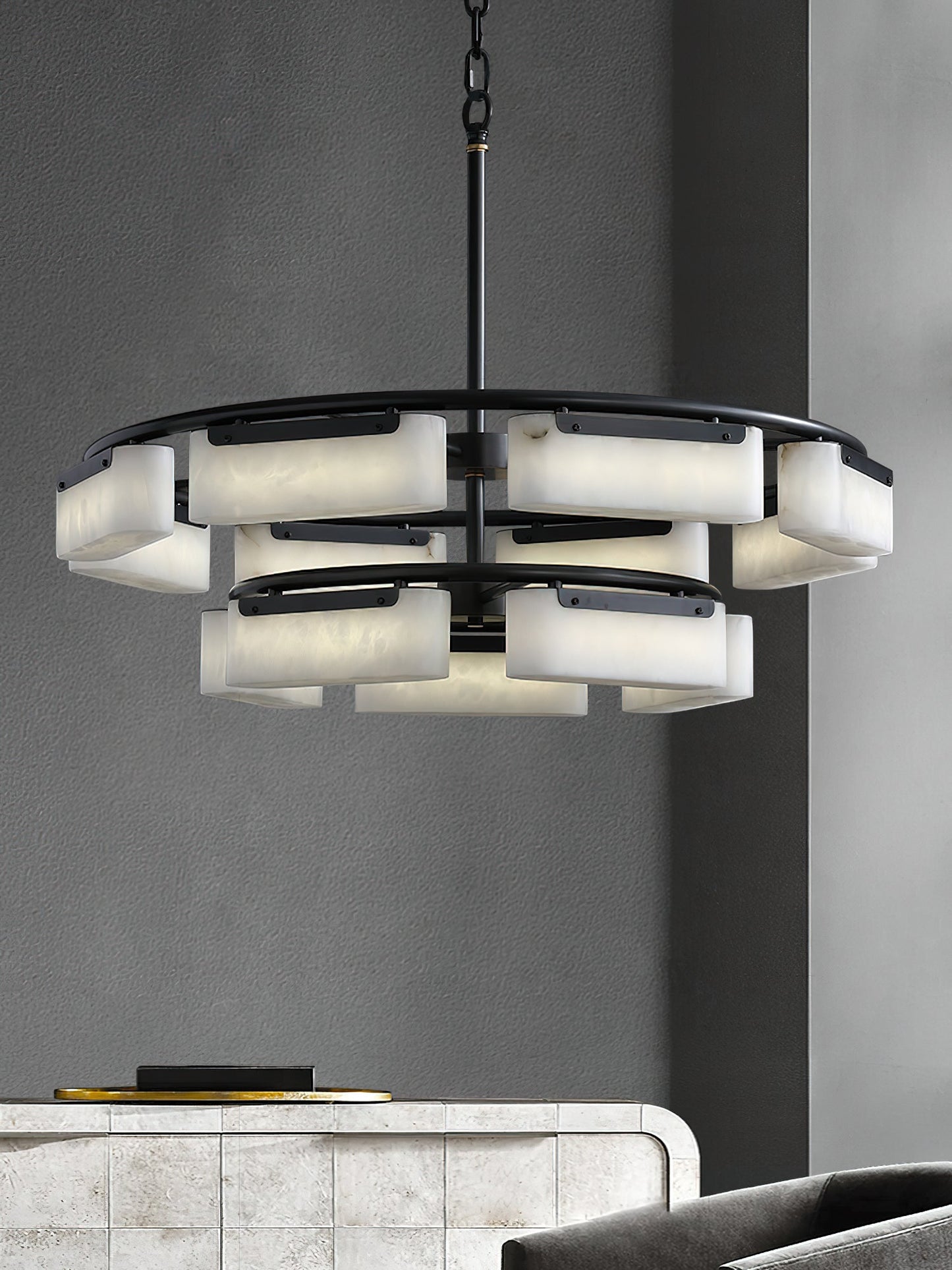 Fusion Chandelier-Meet Lighting