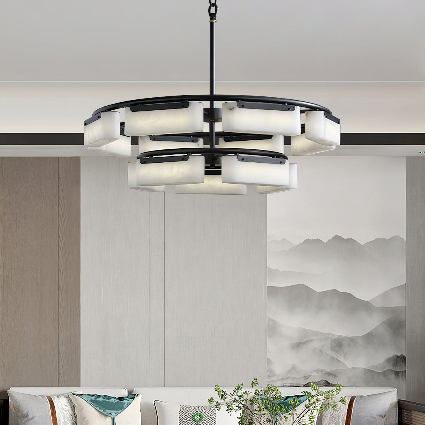 Fusion Chandelier-Meet Lighting